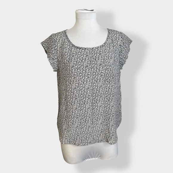 Joie Silk Floral Printed Blouse - Picture 1 of 4